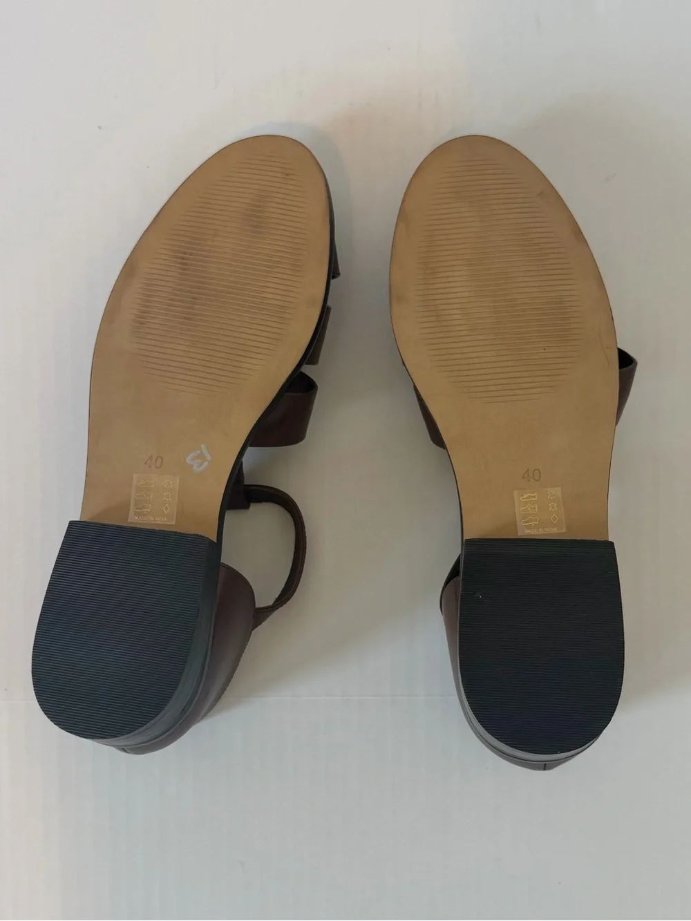 Pilcro Maris Fisherman Sandals in Brown Leather